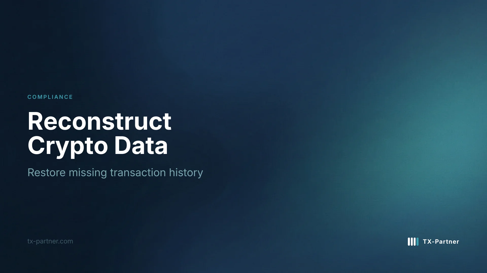 Reconstruct Crypto Records Retroactively