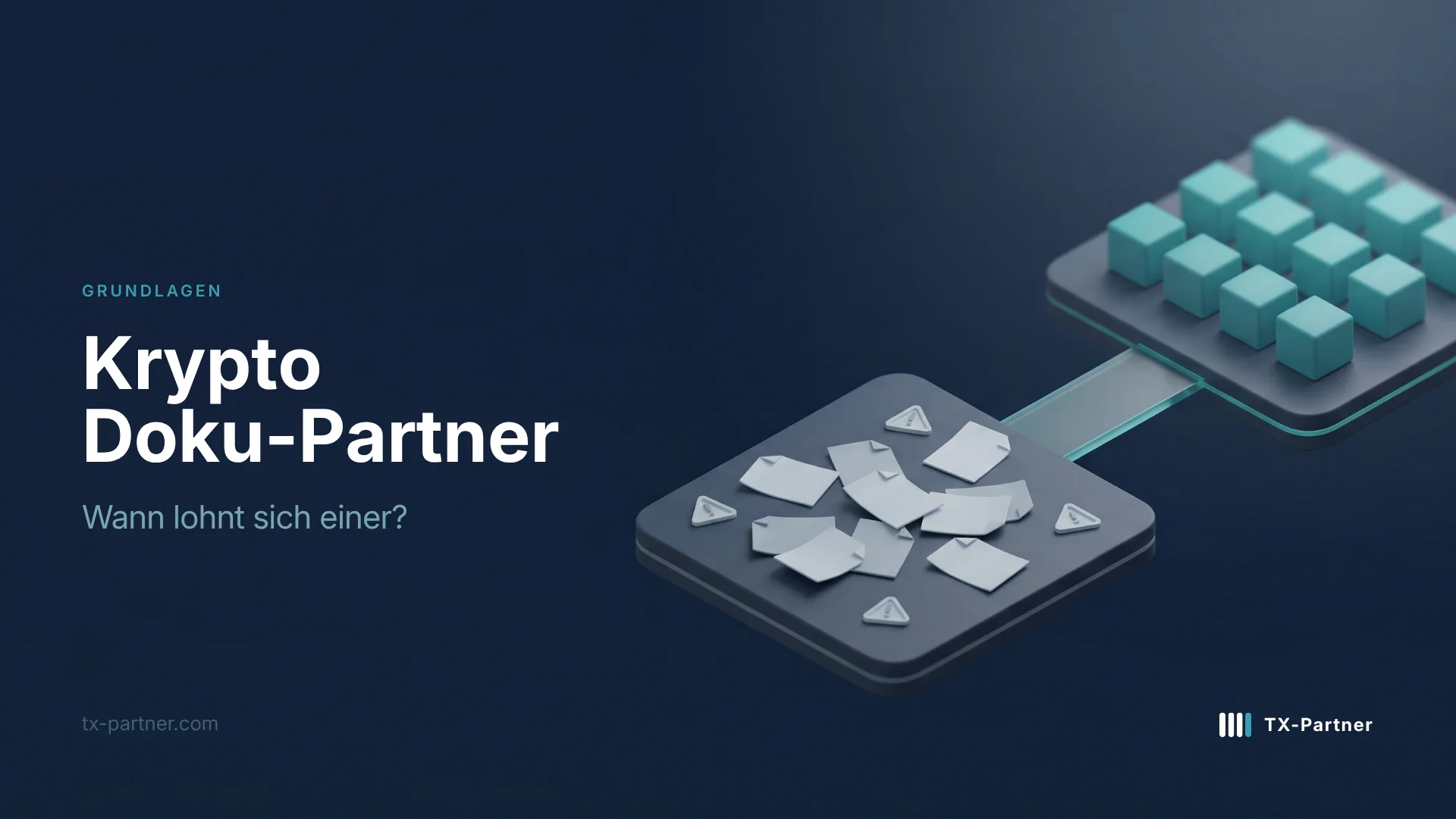 Krypto-Dokumentationspartner: Wann lohnt sich einer?