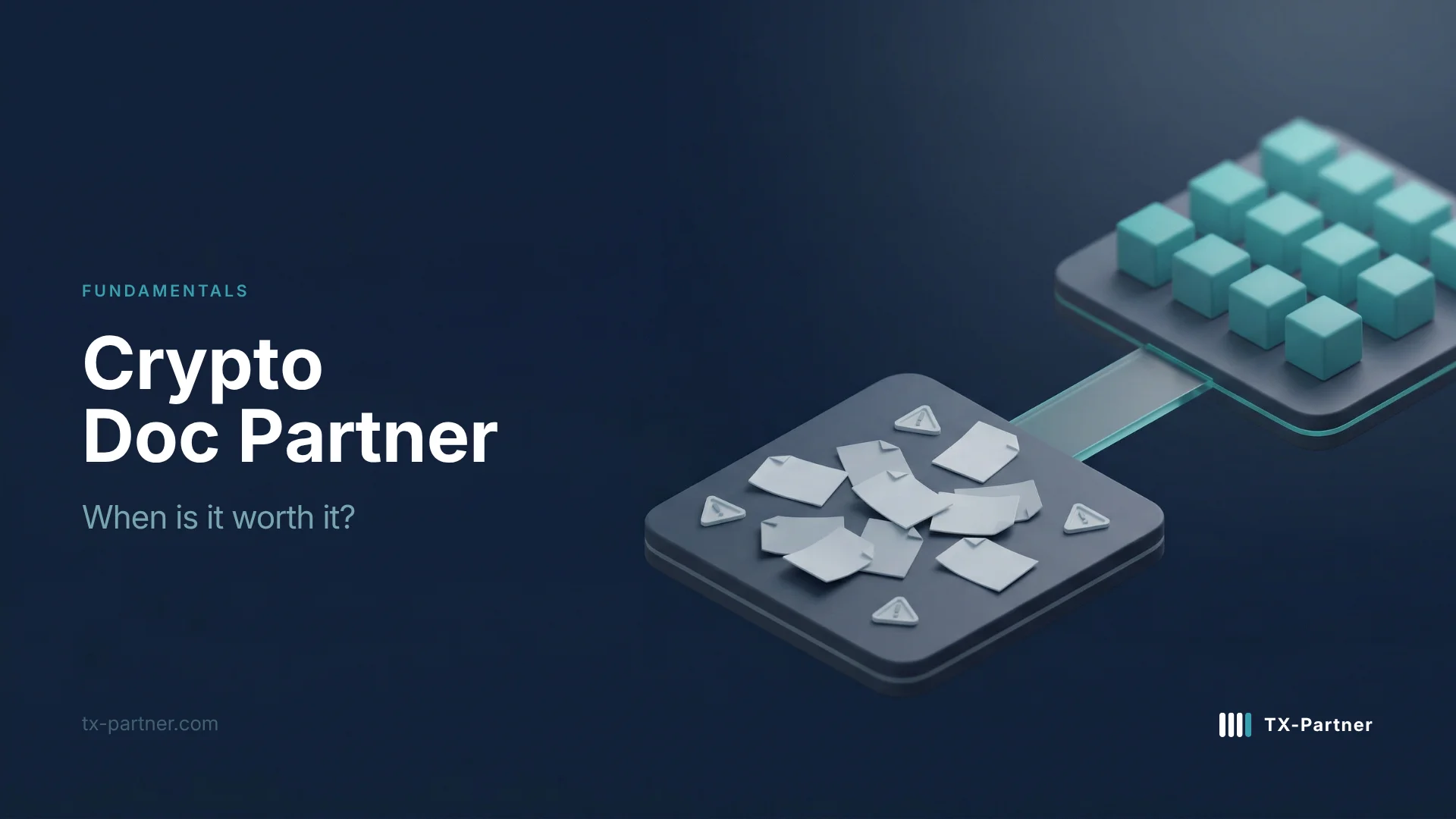 Crypto Documentation Partner: When is it worth it?