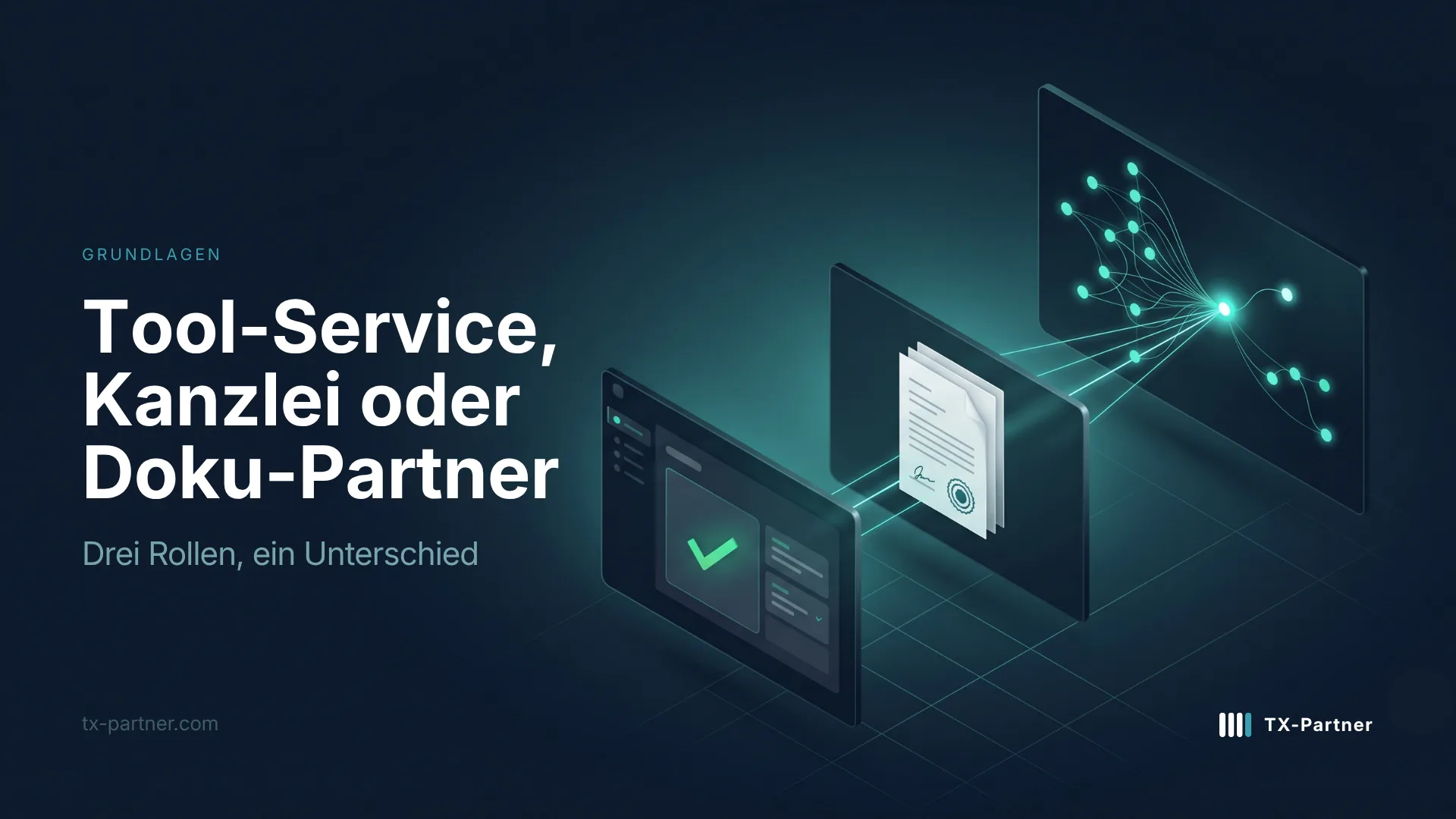Krypto-Dokumentation: Tool-Service, Kanzlei oder Doku-Partner?