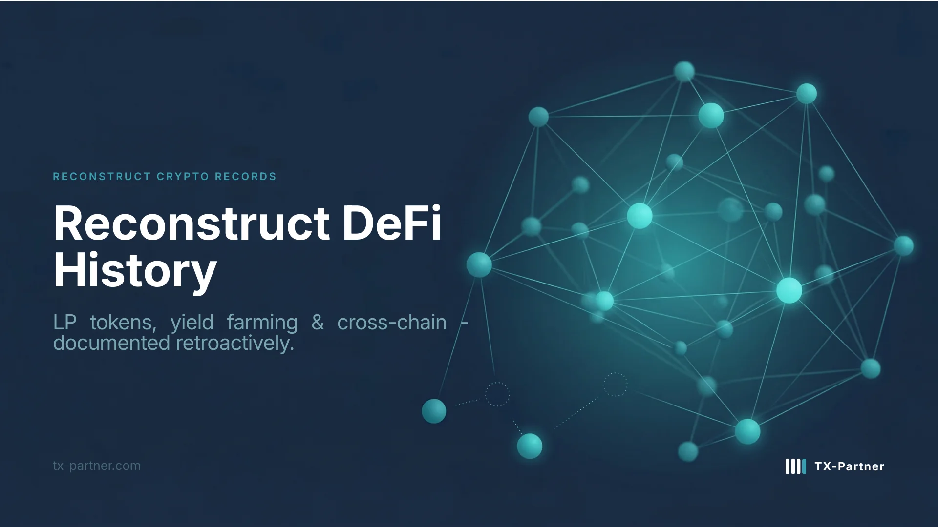 Reconstruct DeFi History