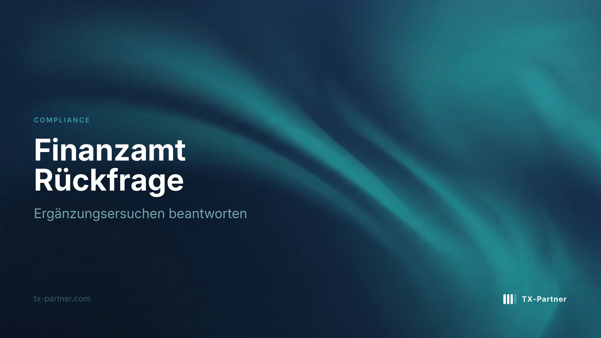 Finanzamt Rückfrage